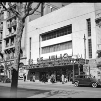 Cine 18 de Julio, entre las calles Yi y Yaguarón, 1938