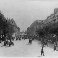 Rue Royale, París 1900