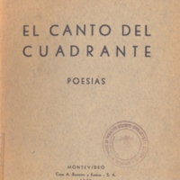 Portada de El canto del cuadrante, 1938