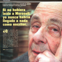 Escritor Julio C. da Rosa (II) : el corazón del mundo narrativo uruguayo está en el Interior