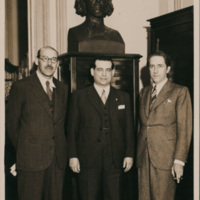 Fernán Silva Valdés en la Academia Brasileña de Letras