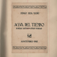 02 Portadilla de la primera edición de Agua del tiempo, 1921.jpg