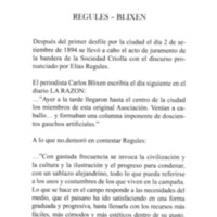 Regules - Blixen