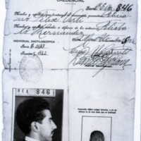 Credencial cívica de Felisberto, 1924
