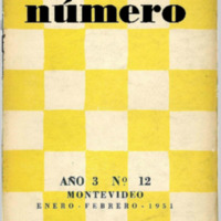 Número, Año 3, n. 12 (ene. 1951)