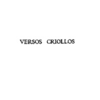 Versos criollos