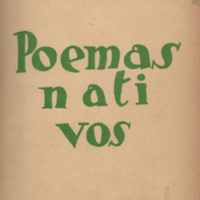 Portada de Poemas nativos, novena ed. 1951