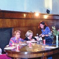 Dia de la poesia en BN organizada por casa de los escritores. Selva Casal, G. Castelvecchi, Sabela Tezanos y Mariella Nigro. Facebook de Melba Guariglia.jpg