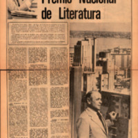 Julio C. da Rosa : Premio Nacional de Literatura