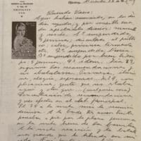 Carta a Lorenzo Destoc, 26/12/1939