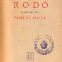 El pensamiento vivo de Rodó, 1945